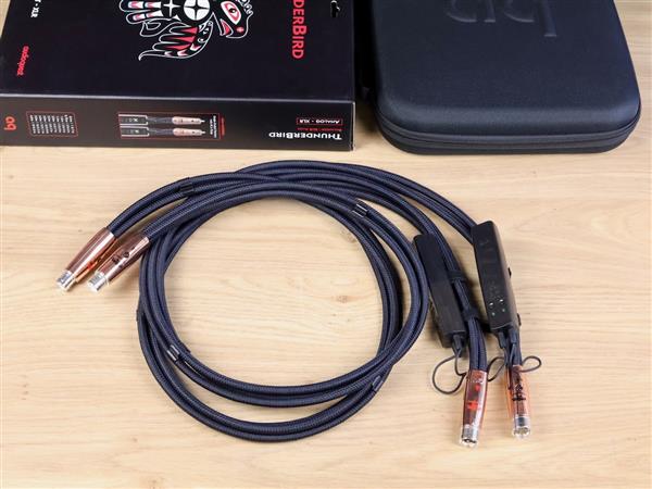 Grote foto audioquest thunderbird highend audio interconnects xlr 1 5 metre audio tv en foto onderdelen en accessoires