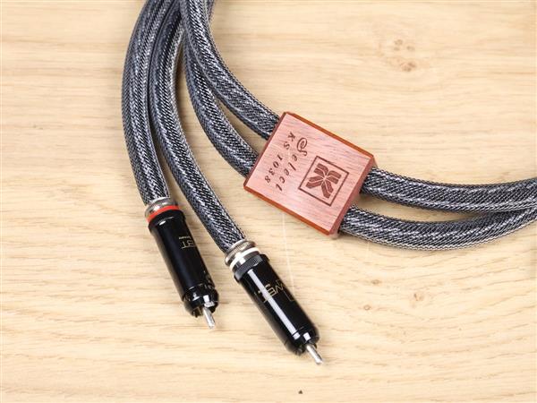 Grote foto kimber kable select ks 1038 highend silver audio interconnects rca 1 0 metre audio tv en foto onderdelen en accessoires