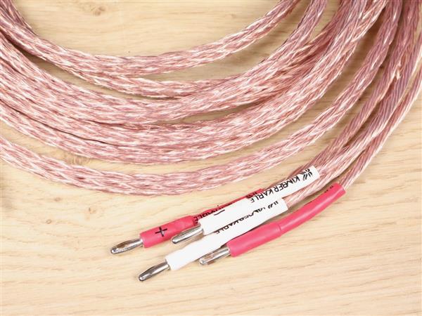 Grote foto kimber kable 8tc all clear audio speaker cables 3 0 metre audio tv en foto onderdelen en accessoires