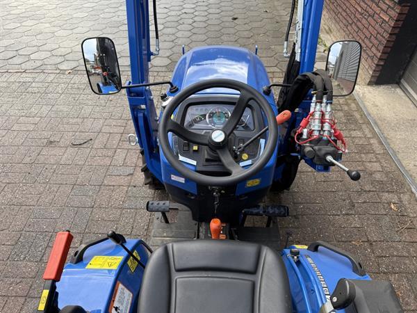 Grote foto solis 20 4wd minitractor agribanden met frontlader voorlader agrarisch tractoren