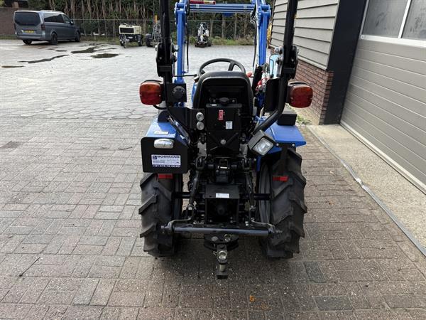 Grote foto solis 20 4wd minitractor agribanden met frontlader voorlader agrarisch tractoren
