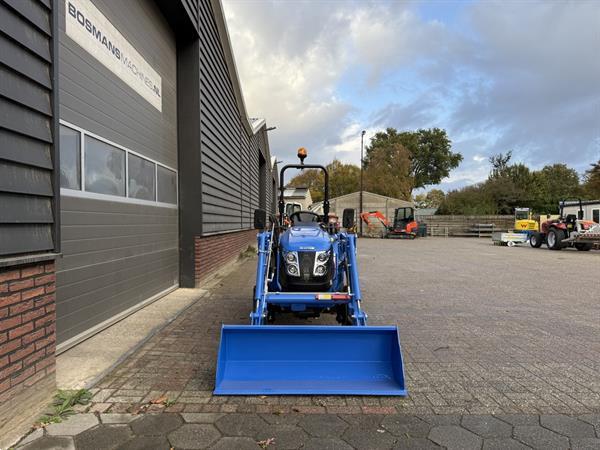 Grote foto solis 20 4wd minitractor agribanden met frontlader voorlader agrarisch tractoren