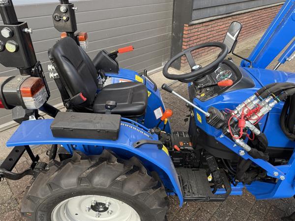 Grote foto solis 20 4wd minitractor agribanden met frontlader voorlader agrarisch tractoren