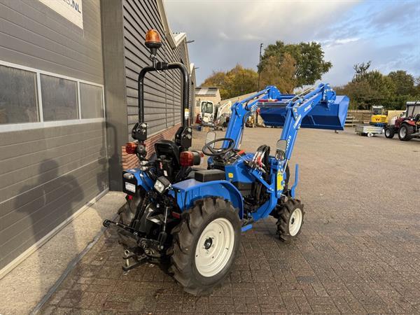 Grote foto solis 20 4wd minitractor agribanden met frontlader voorlader agrarisch tractoren