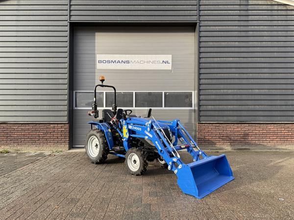 Grote foto solis 20 4wd minitractor agribanden met frontlader voorlader agrarisch tractoren