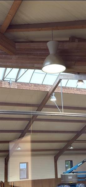 Grote foto loodsverlichting manegeverlichting 36 stuks. led agrarisch stallen