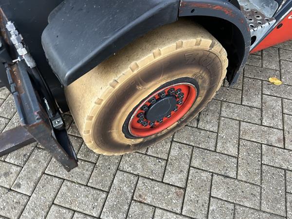 Grote foto heftruck forklift linde h25t triplo465 sideshift 4e functie 2010 lpg agrarisch heftrucks