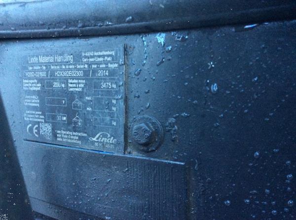 Grote foto linde 2 ton diesel bj 2014 agrarisch heftrucks
