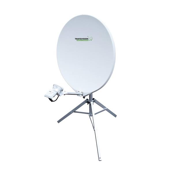Grote foto travel vision r7 duo 65cm duo versie gratis opbergtas telecommunicatie satellietontvangers