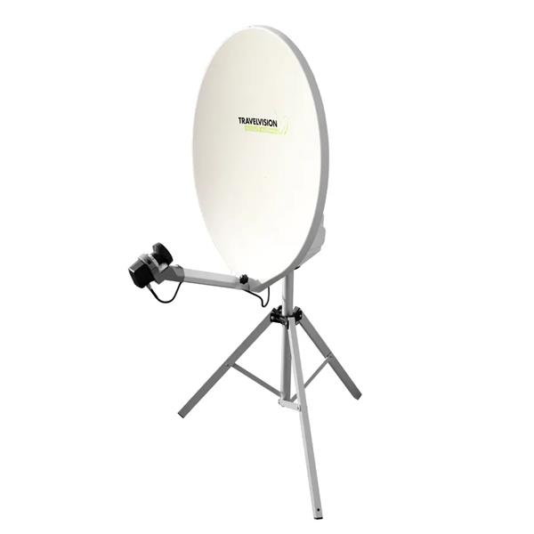 Grote foto travel vision r7 pro 65cm single gratis opbergtas telecommunicatie satellietontvangers