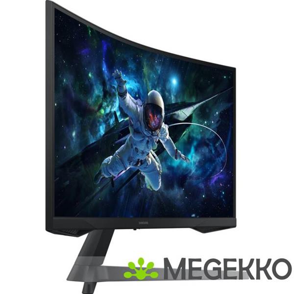 Grote foto samsung odyssey g5 ls27cg554euxen 27 quad hd 165hz curved va gaming monitor computers en software overige computers en software