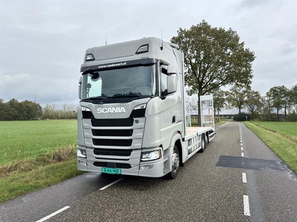Grote foto scania s450 ngs 6x2 machine transporter oprij vrachtwagen euro 6 automaat full air 2019 doe het zelf en verbouw vrachtwagens