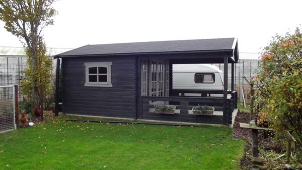 Grote foto nieuw blokhut 3838l tuin en terras tuinhuisjes en blokhutten