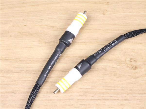 Grote foto chord company signature super aray highend digital audio interconnect rca 1 0 metre audio tv en foto onderdelen en accessoires