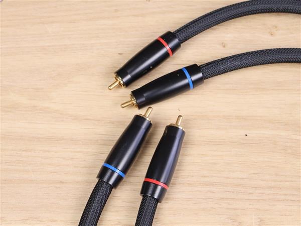 Grote foto transparent audio ultra g6 highend audio interconnects rca 1 0 metre audio tv en foto onderdelen en accessoires