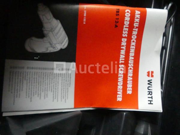 Grote foto w rth tvs12 a accu schroevendraaier voor gipsplaten doe het zelf en verbouw gereedschappen en machines