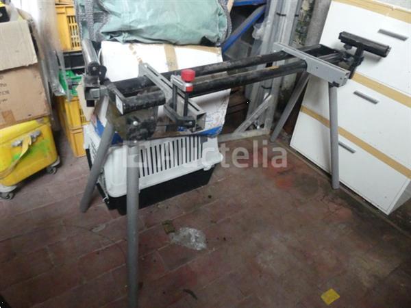 Grote foto verstekzaag houder doe het zelf en verbouw gereedschappen en machines