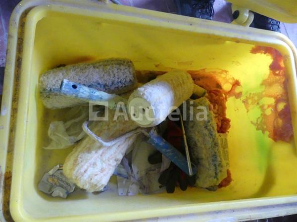 Grote foto hobbypro hvlp verfspuit waterdichte kist agrarisch bosbouw