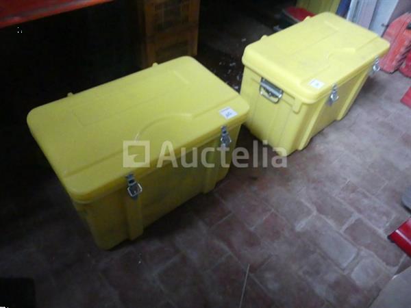 Grote foto 2 waterdichte koffers met inhoud doe het zelf en verbouw gereedschappen en machines