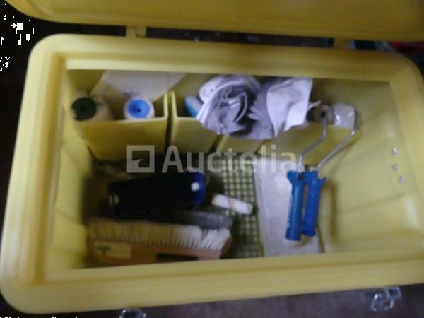 Grote foto 2 waterdichte koffers met inhoud doe het zelf en verbouw gereedschappen en machines