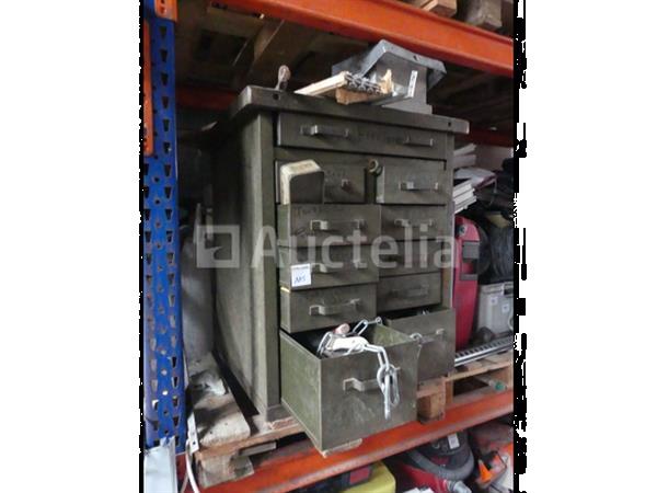 Grote foto kast met 10 lades en inhoud doe het zelf en verbouw onderdelen en accessoires