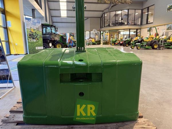 Grote foto john deere 1500 kg 777123 agrarisch tractor toebehoren
