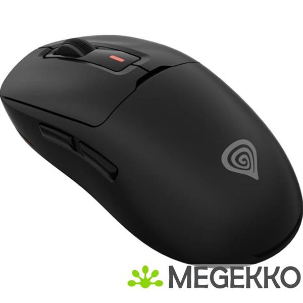 Grote foto genesis nmg 2193 gaming muis ambidextrous bluetooth usb type c zwart computers en software overige computers en software