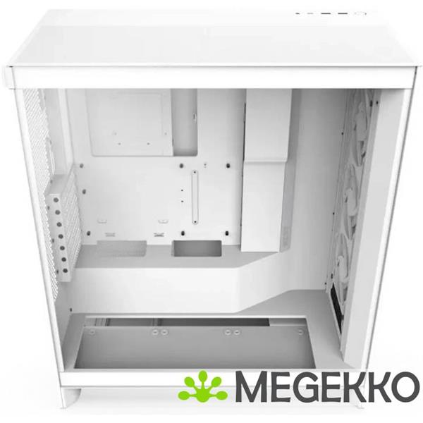 Grote foto nzxt h7 flow rgb white 2024 computers en software behuizingen en kasten