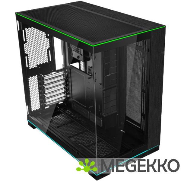 Grote foto lian li pc o11 dynamic evo rgb black computers en software behuizingen en kasten