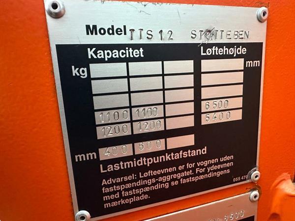 Grote foto vs 22453 triplex sta stapelaar rocla 5900mm freelift doe het zelf en verbouw hefwerktuigen