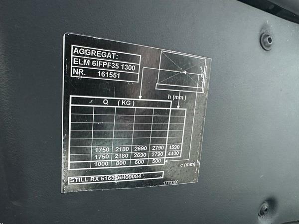 Grote foto vs 22455 elektrische triplex container heftruck still rx60 35 agrarisch heftrucks