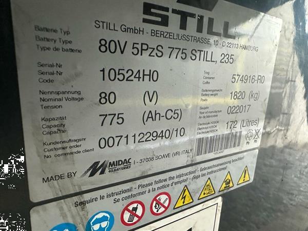 Grote foto vs 22455 elektrische triplex container heftruck still rx60 35 agrarisch heftrucks