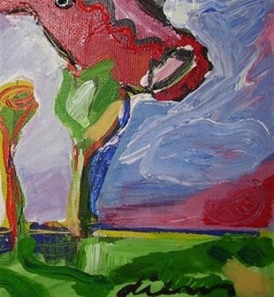 Grote foto peter diem tulip watch antiek en kunst modern