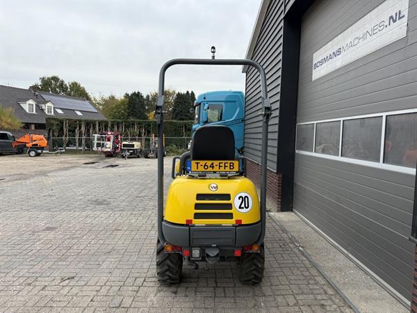 Grote foto wacker neuson 1001 wieldumper doe het zelf en verbouw wegenbouw