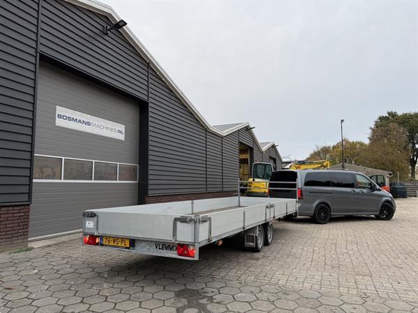 Grote foto vlemmix plateauwagen 600x200 2700 kg agrarisch aanhangwagens