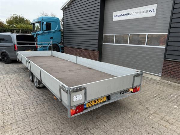 Grote foto vlemmix plateauwagen 600x200 2700 kg agrarisch aanhangwagens