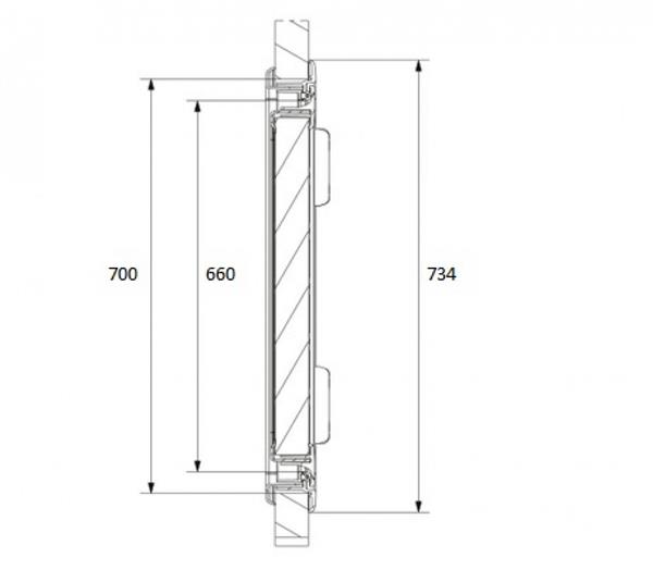 Grote foto dometic serviceluik sk4 70x40.5cm wit caravans en kamperen caravan accessoires