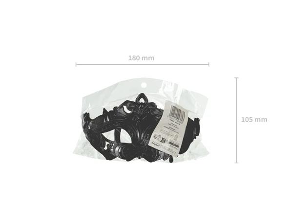 Grote foto zwart oogmasker venetiaans verzamelen overige verzamelingen