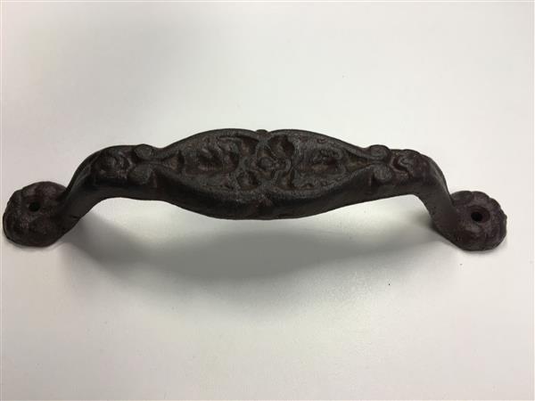 Grote foto deur handvat handvat van gietijzer bromelia doe het zelf en verbouw materialen en producten