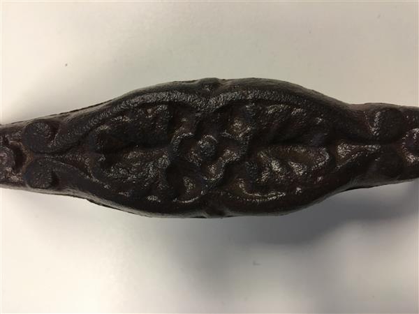 Grote foto deur handvat handvat van gietijzer bromelia doe het zelf en verbouw materialen en producten