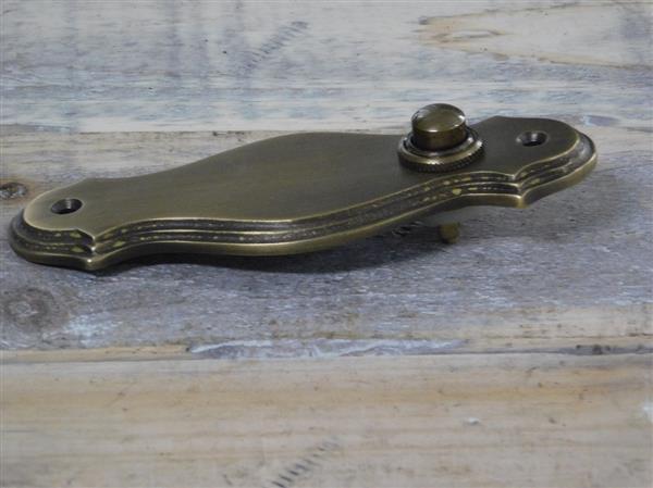 Grote foto deurbel chelsea gepatineerd messing doe het zelf en verbouw materialen en producten