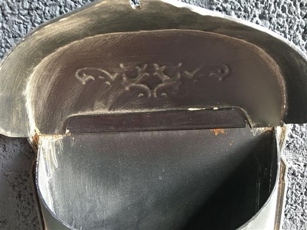 Grote foto brievenbus zink vintage prachtig ontwerp tuin en terras overige tuin en terras