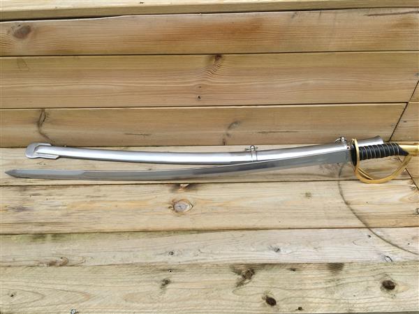 Grote foto zwaard met metalen schede zwaar huis en inrichting woningdecoratie