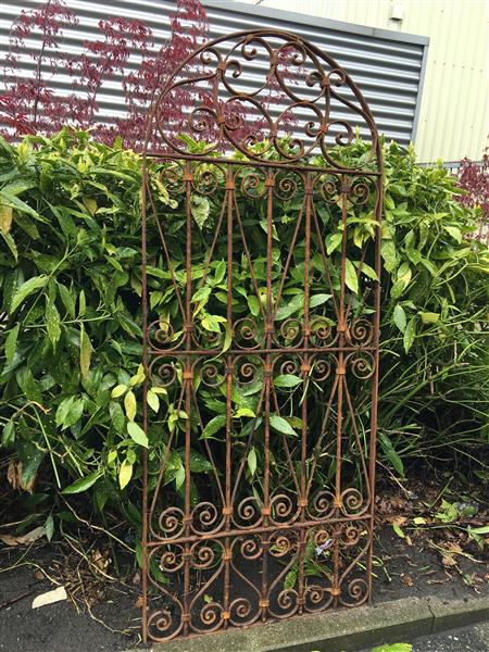 Grote foto poort van smeedijzer 180 x 90 zonder slot tuin en terras hekken en schuttingen
