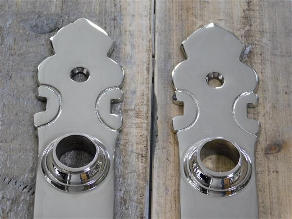 Grote foto set deurbeslag tilspet nikkel bb schilden fraai doe het zelf en verbouw materialen en producten