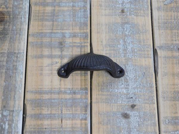 Grote foto laden mooi handvat deurgreep meubelbeslag antiek ijzer bruin doe het zelf en verbouw materialen en producten
