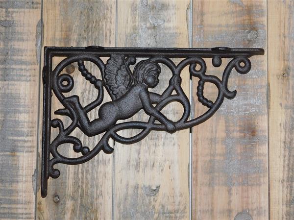 Grote foto mooie schapdrager hanger engel motief gietijzer small huis en inrichting woningdecoratie