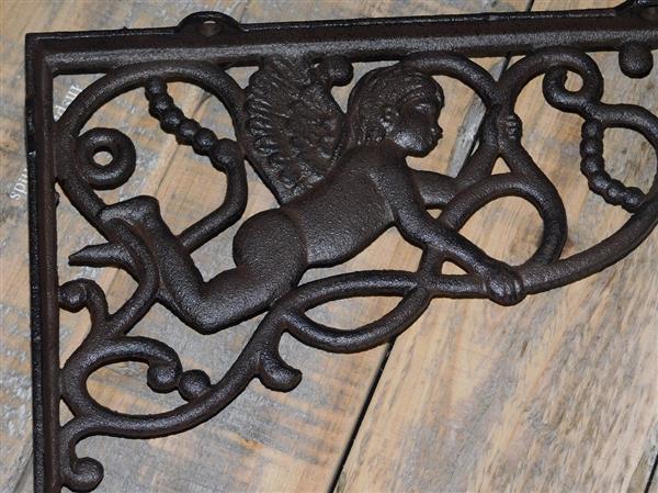 Grote foto mooie schapdrager hanger engel motief gietijzer small huis en inrichting woningdecoratie