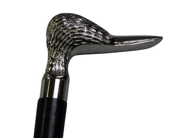 Grote foto schoenlepel met eend hardhout en nikkel huis en inrichting woningdecoratie