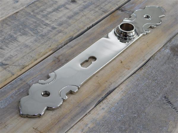 Grote foto 1 lange deurplaat cotten in nikkel voor kamerdeuren bb 72 doe het zelf en verbouw materialen en producten